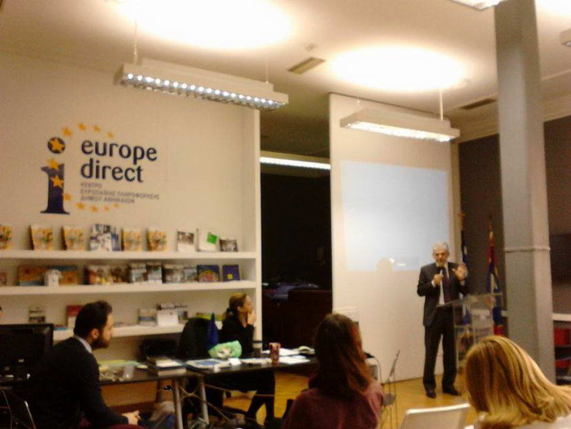 Συμμετοχή του Europe Direct Κρήτης στην πανελλήνια συνάντηση των Κέντρων Ευρωπαϊκής Πληροφόρησης στην Αθήνα στις 1 και 2 Μαρτίου.