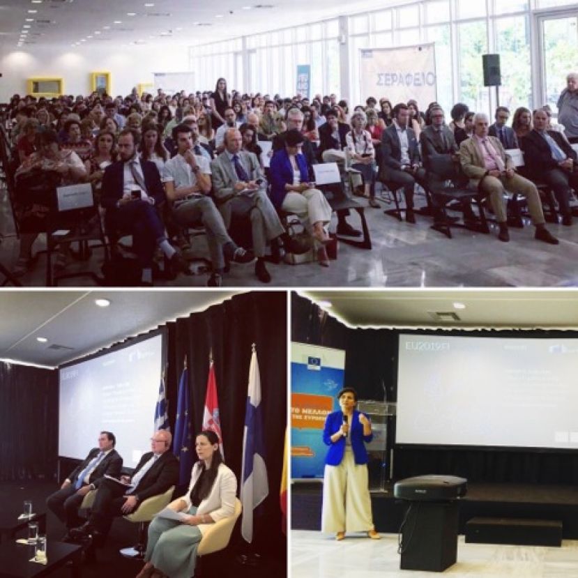 Το Κέντρο Ευρωπαϊκής Πληροφόρησης της Περιφέρειας Κρήτης παρευρέθηκε στην παρακολούθηση της συζήτησης για το μέλλον της Ευρώπης με αφορμή την ανάληψη της Προεδρίας του Συμβουλίου της ΕΕ από τη Φινλανδία την 1η Ιουλίου 2019.