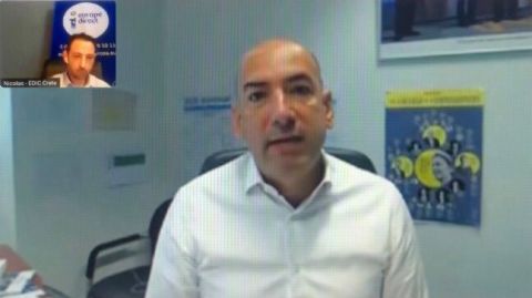 Παρακολούθηση του Europe Direct της Περιφέρειας Κρήτης της διαδικτυακής ενημέρωσης από τον Επικεφαλής του Δικτύου των Europe Directs στα κράτη μέλη της ΕΕ Alessandro Giordani.