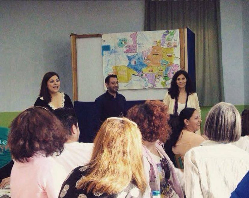 Συμμετοχή του Europe Direct της Περιφέρειας Κρήτης στην εκδήλωση των Teachers for Europe στο Δημοτικό Σχολείο Αγίας Μαρίνας (Χανιά)