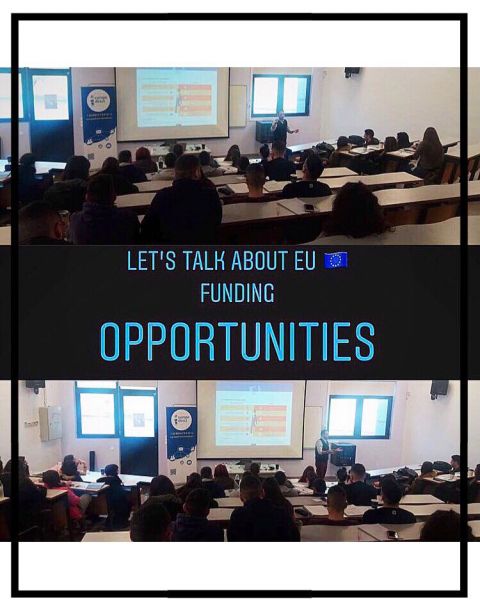 Ενημερωτική επίσκεψη του Κέντρου Ευρωπαϊκής Πληροφόρησης της Περιφέρειας Κρήτης στο Τμήμα: Διοίκησης Επιχειρήσεων του ΤΕΙ Κρήτης!