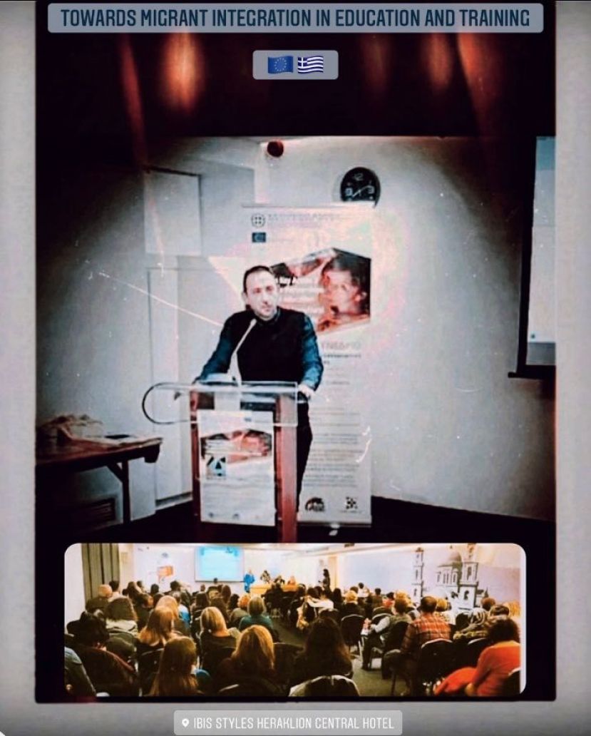 Με επιτυχία πραγματοποιήθηκε το Συνέδριο του Ευρωπαϊκού Προγράμματος Erasmus με θέμα: "MOSAIC Ενίσχυση της Διαπολιτισμικής ένταξης στα σχολεία"  με τη συμμετοχή του Europe Direct της Περιφέρειας Κρήτης!