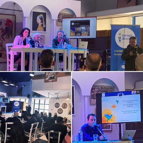 Με πολύ ενδιαφέρον πραγματοποιήθηκε ένα από τα 25 Citizens Panel πανευρωπαϊκά με την συνδιοργάνωση του Europe Direct της Περιφέρειας Κρήτης