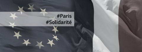 Μήνυμα του Προέδρου της European Commission Jean-Claude Juncker στον Πρόεδρο της Γαλλίας François Hollande μετά τις επιθέσεις στο Παρίσι: