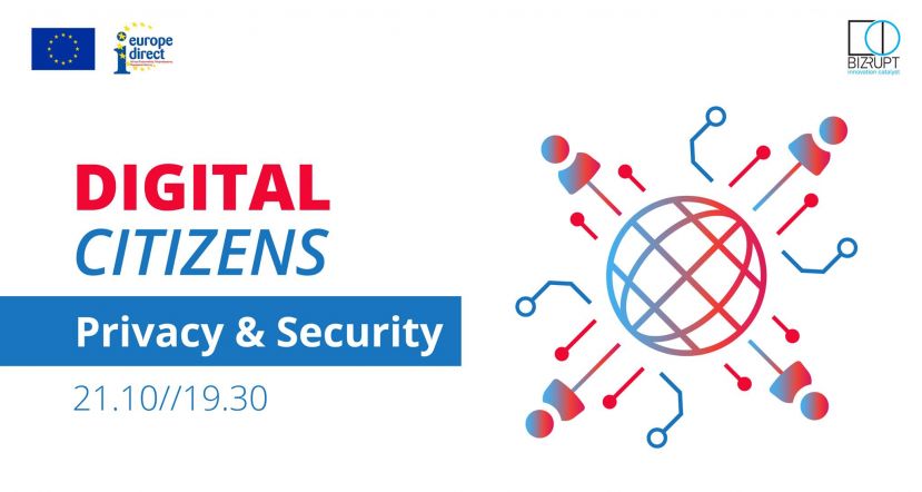 To Europe Direct της Περιφέρειας Κρήτης διοργανώνει online event με τίτλο: Privacy &amp; Security // Digital Citizens
