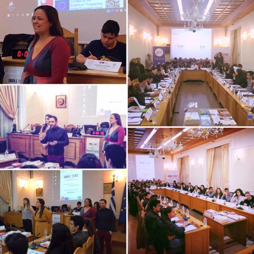 Με επιτυχία έλαβε χώρα η Προσομοίωση του Ευρωπαϊκού Κοινοβουλίου που πραγματοποίησε το Ινστιτούτο Έρευνας &amp; Κατάρτισης Ευρωπαϊκών Θεμάτων με την υποστήριξη του Europe Direct της Περιφέρειας Κρήτης!!