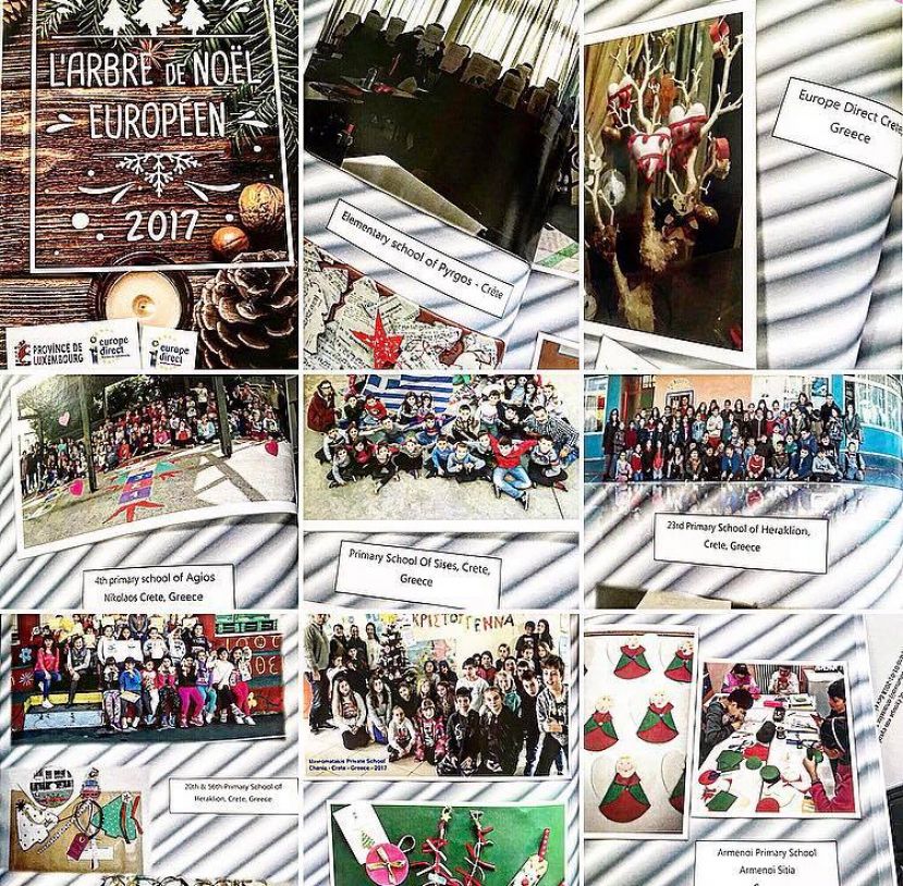 Συμμετοχή του Europe Direct Crete στο Ευρωπαϊκό project σχετικό με την ανταλλαγή χριστουγεννιάτικων στολιδιών (European Christmas tree decoration exchange)_(!)