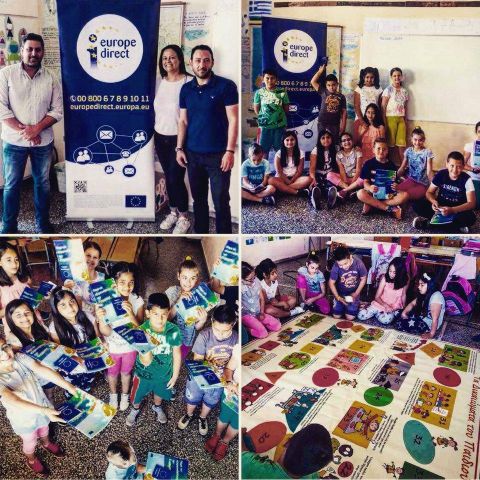 Ενημερωτική επίσκεψη του Europe Direct Crete στο 23ο Δημοτικό Σχολείο Ηρακλείου