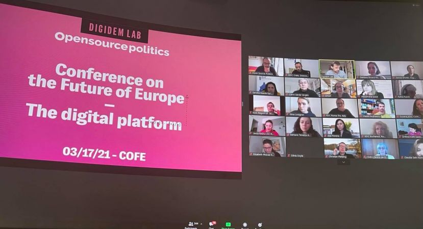 Συμμετοχή του Κέντρου Ευρωπαϊκής Πληροφόρησης Περιφέρειας Κρήτης στη online συνάντηση για τη Διάσκεψη για το μέλλον της Ευρώπης Συνεργασία με τους πολίτες για την οικοδόμηση μιας πιο ανθεκτικής Ευρώπης!