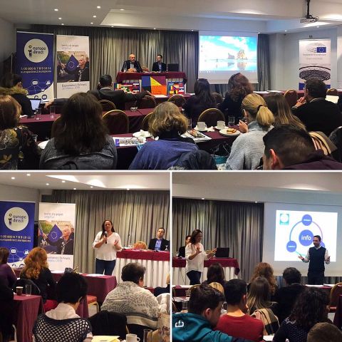 Συμμετοχή του Europe Direct της Περιφέρειας Κρήτης στην επιμορφωτική ημερίδα: «Σχολεία - Πρέσβεις του Ευρωπαϊκού Κοινοβουλίου»