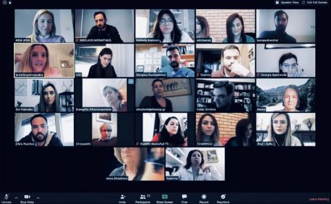 Τηλεδιάσκεψη του Δικτύου Europe Direct Ελλάδος με την Αντιπροσωπεία της Ευρωπαϊκής Επιτροπής στην Ελλάδα.